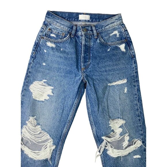 Boyish Womens Tommy-Angel Heart | Straight Leg Jean Size 26 - Picture 3 of 8